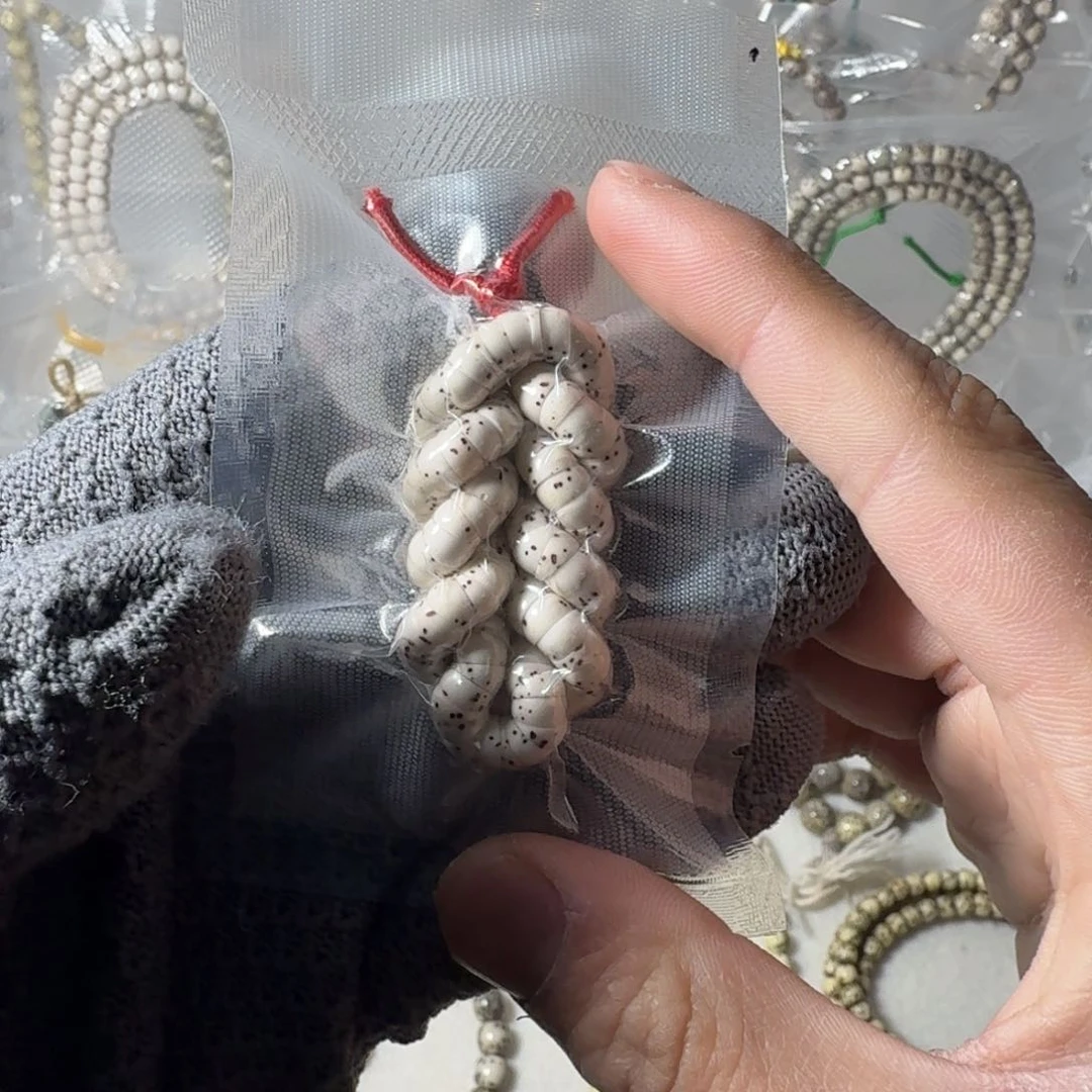 星月菩提把件原生态顺白同枝大肠6