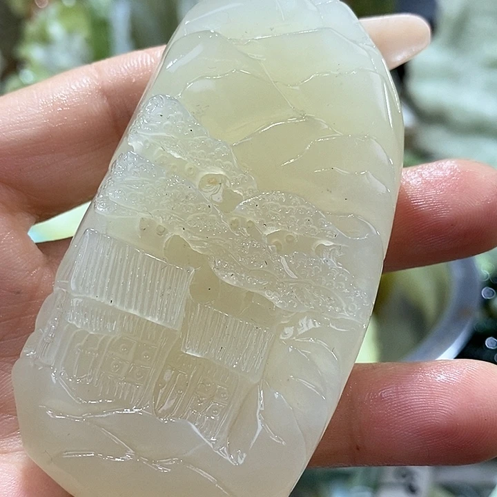 岫玉岫玉手把未镶嵌