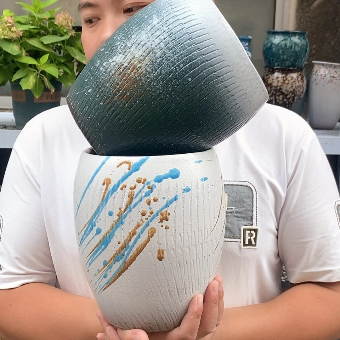 花盆紫砂口16高20福利