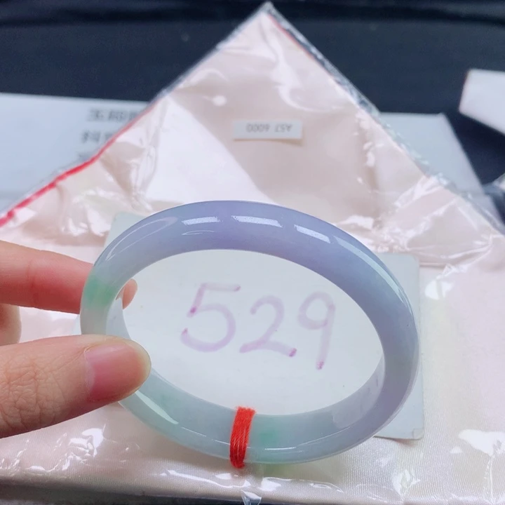 翡翠未镶嵌手镯贵妃57