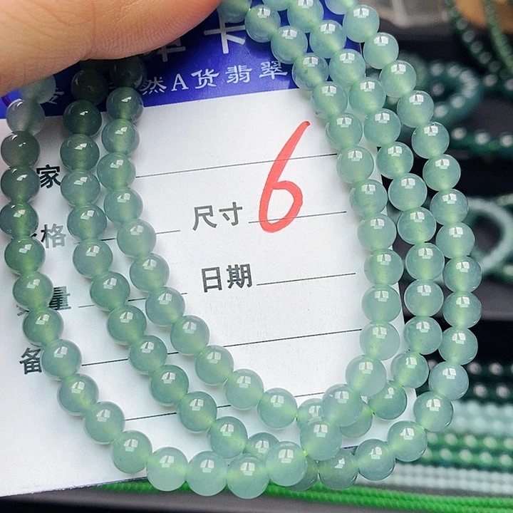 翡翠未镶嵌手链翡翠