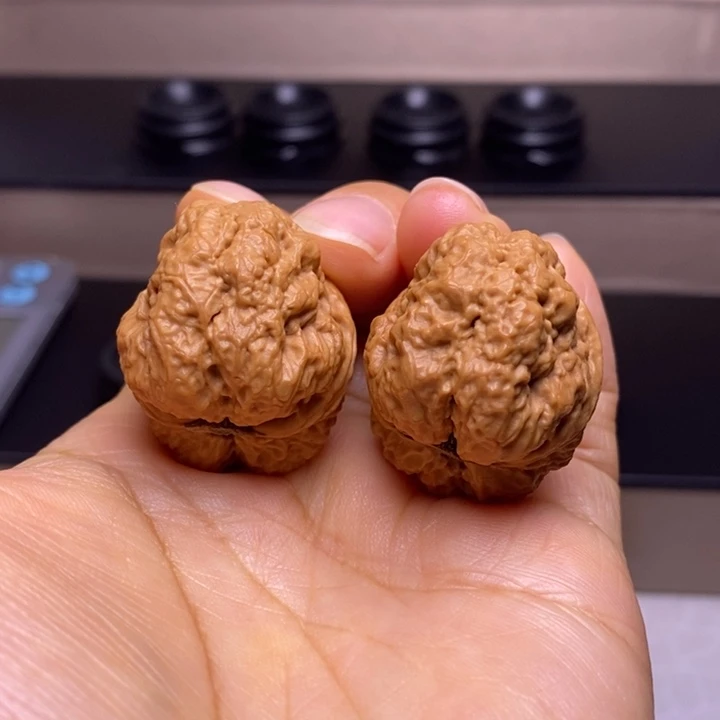 盘***性把件文玩核桃小帝王蟾32