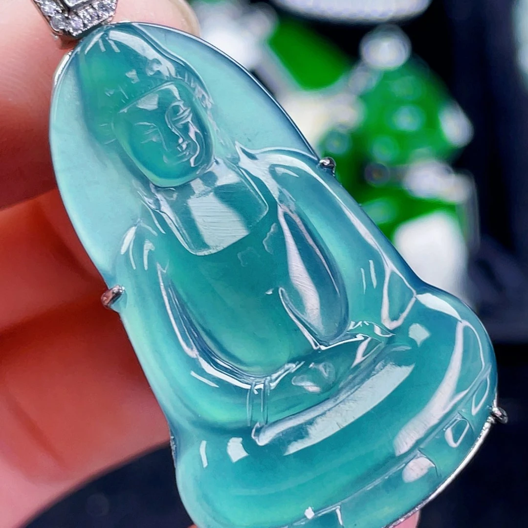 翡翠未镶嵌吊坠(不含链)868