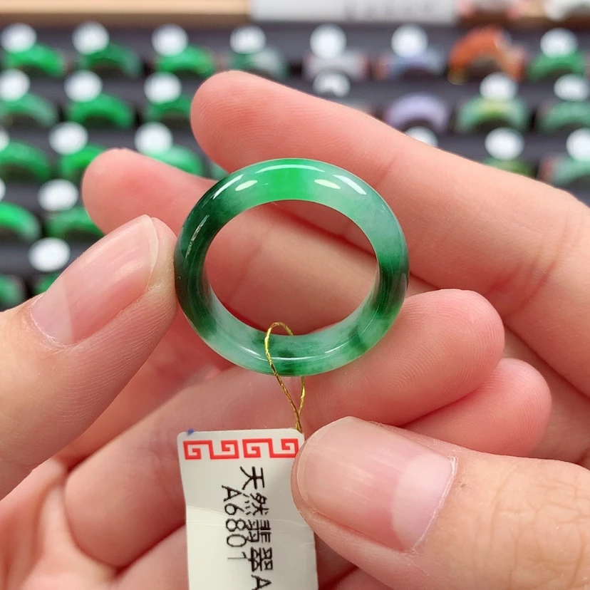 【闪购商品】未镶嵌戒指翡翠17/18号