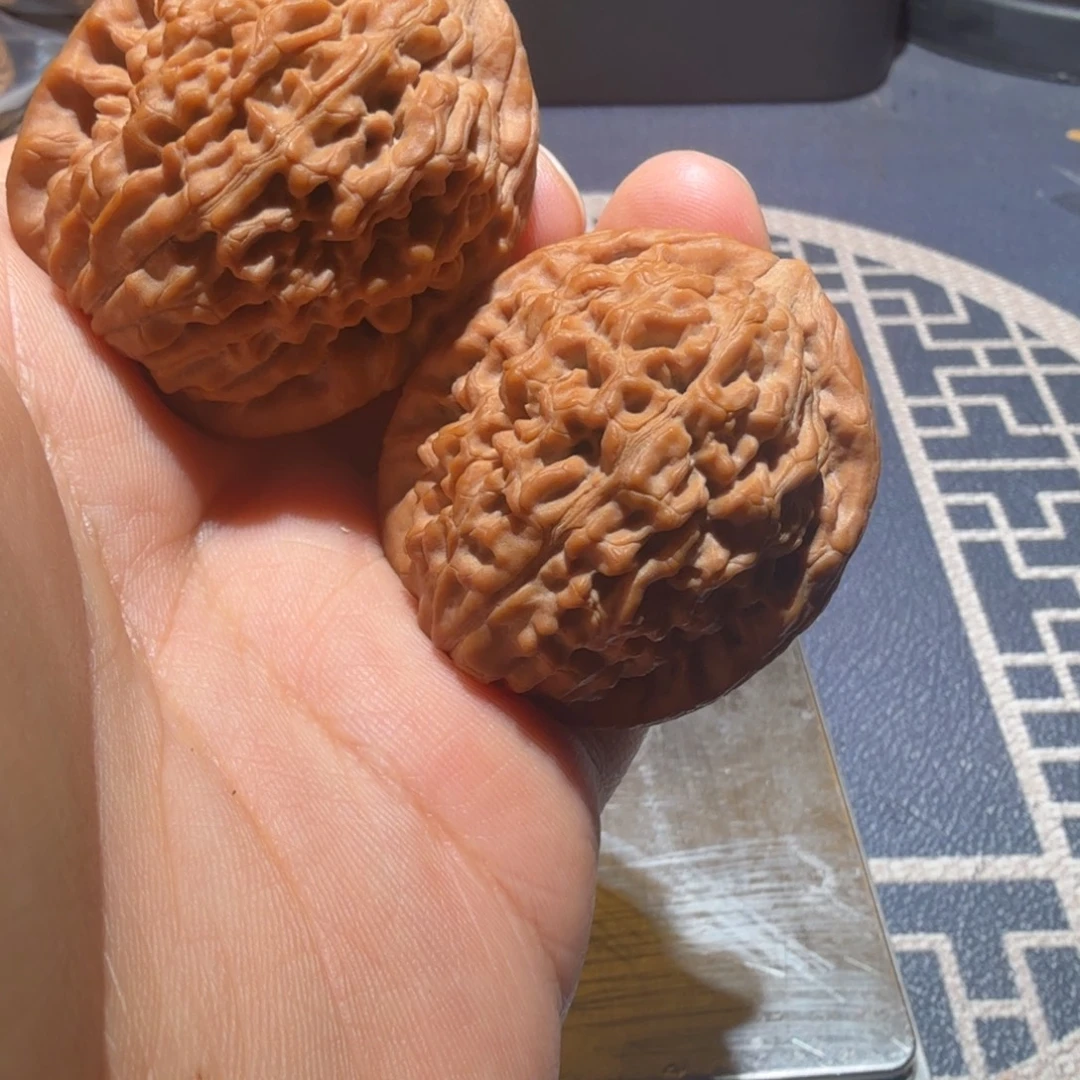 穿***行吊坠文玩核桃莲花