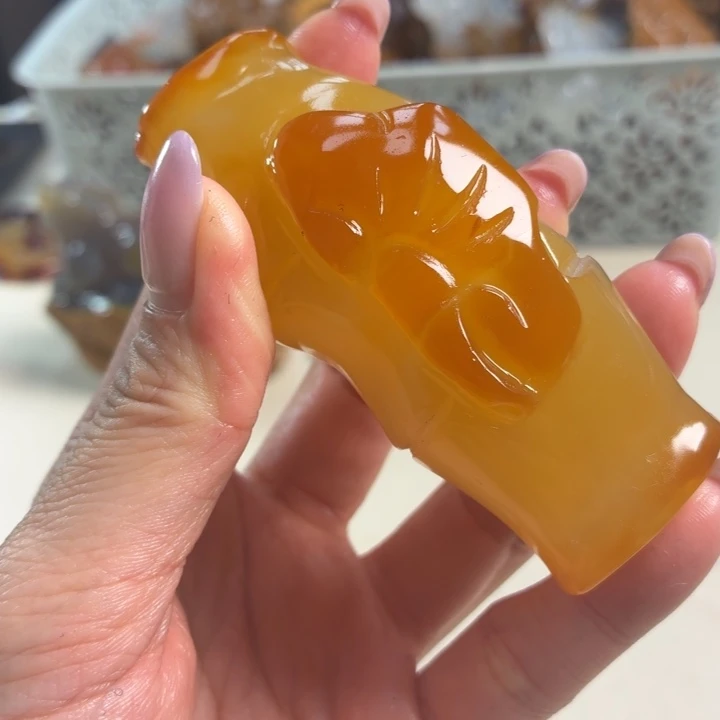 玛瑙/玉髓未镶嵌吊坠(不含链)