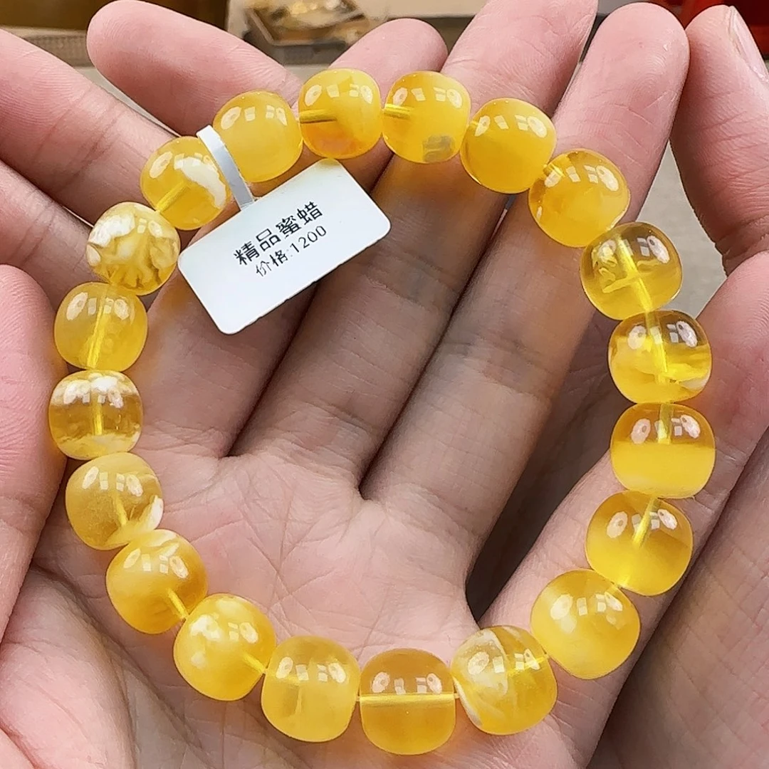 琥珀裸石未镶嵌蜜蜡