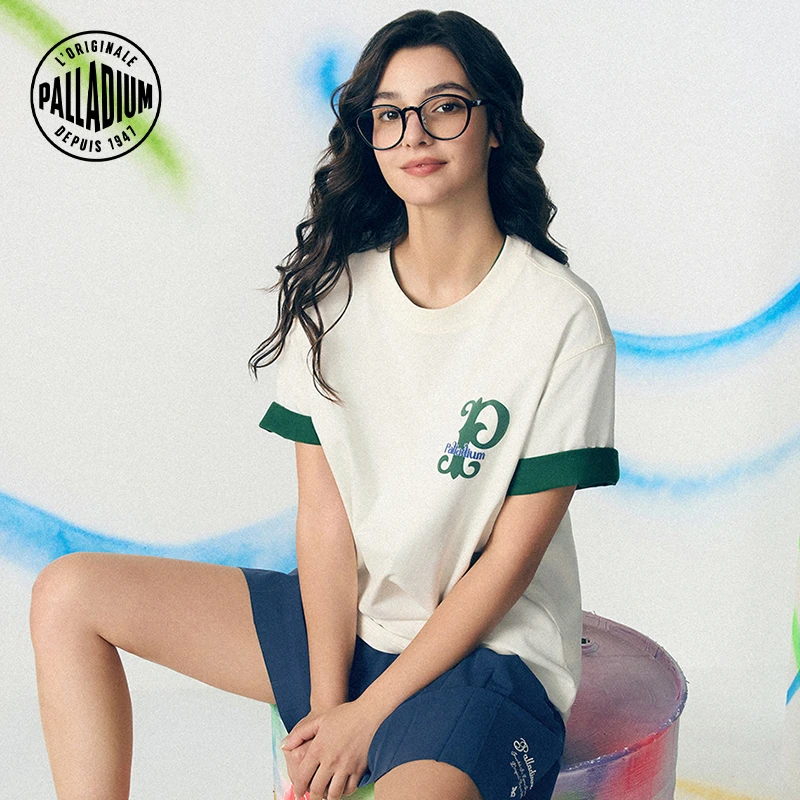 【明星同款】帕拉丁夏季男款上衣时尚潮流简约设计短袖T恤1011900