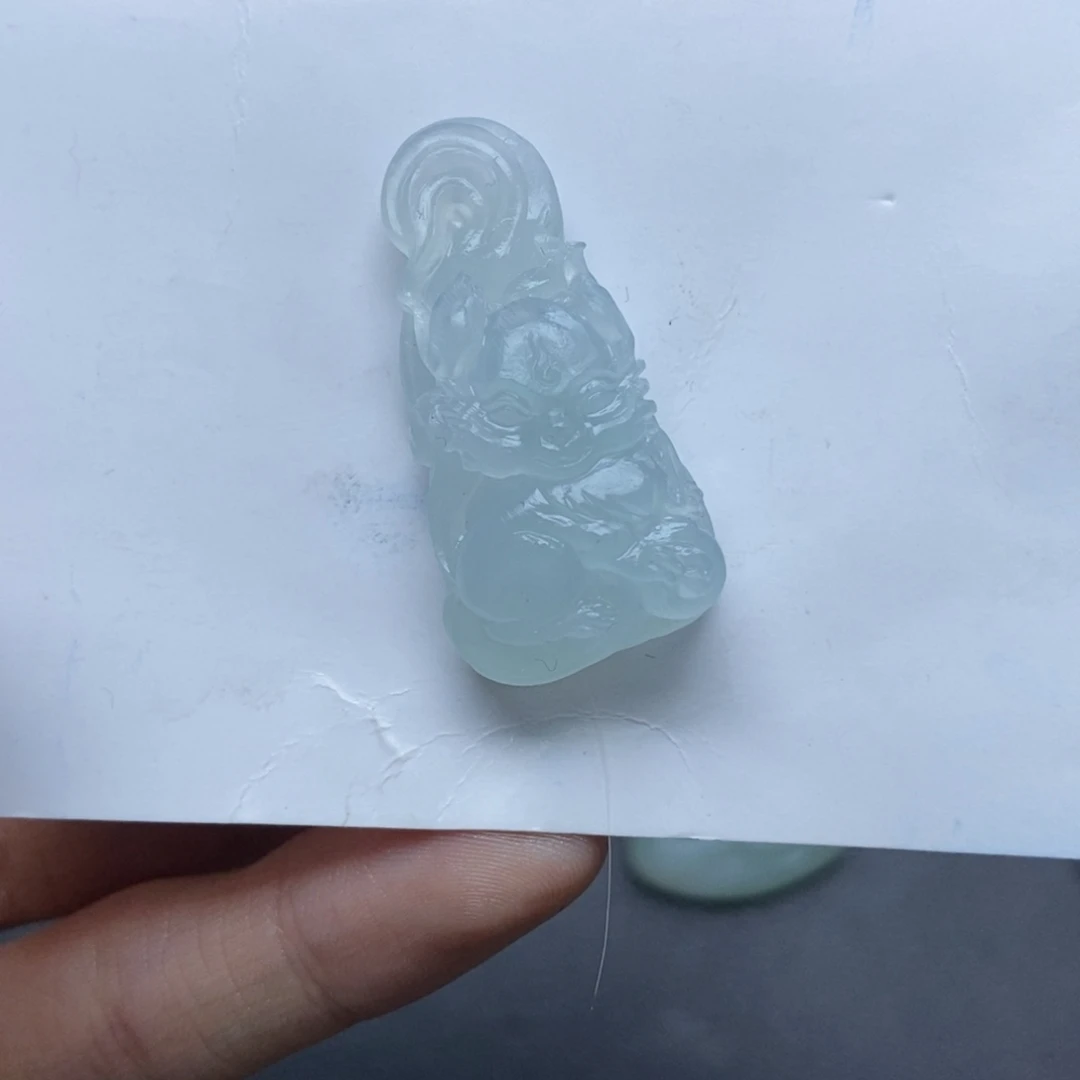 未镶嵌定制翡翠狐狸