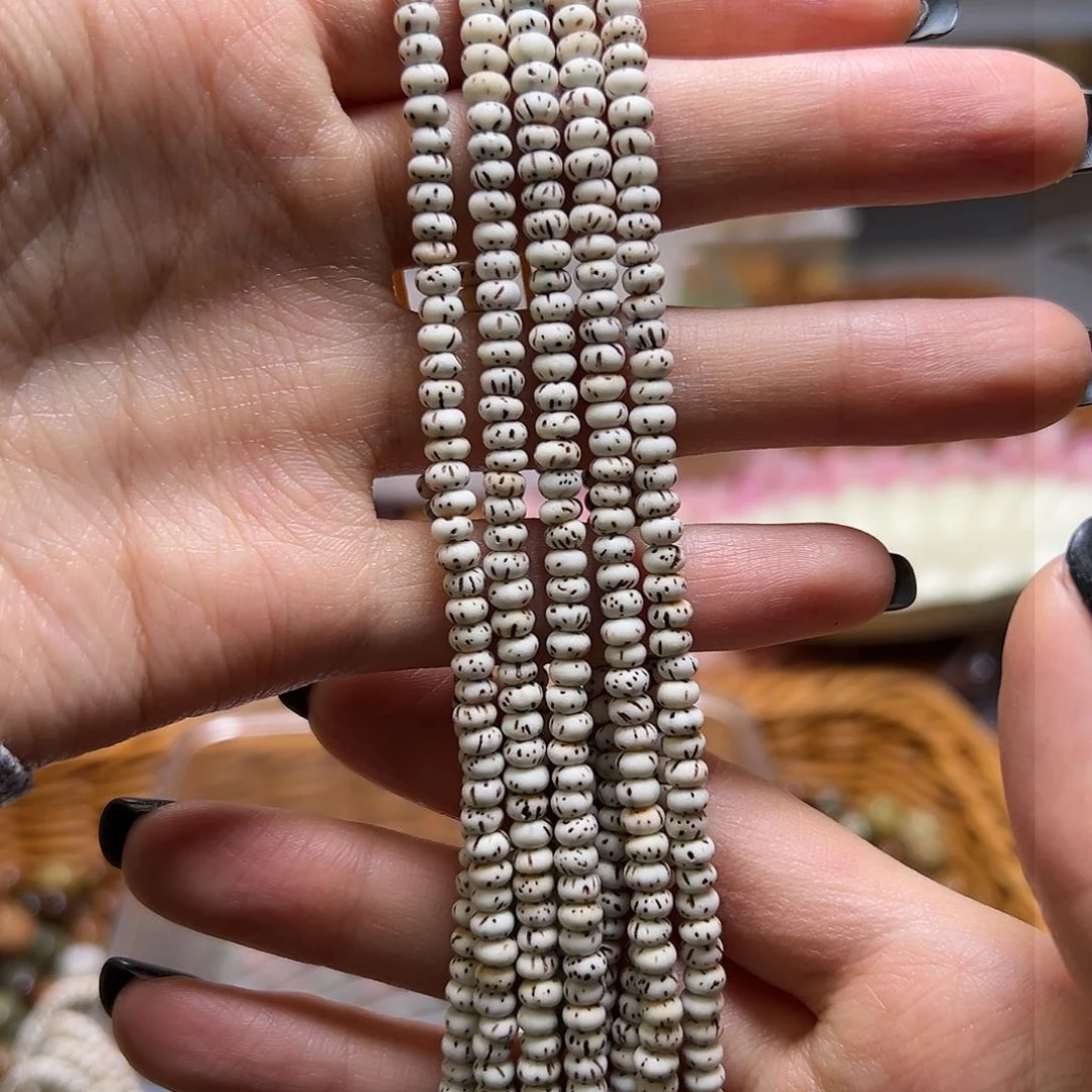 菩提根/象牙果吊坠110颗十条星月5✖️3