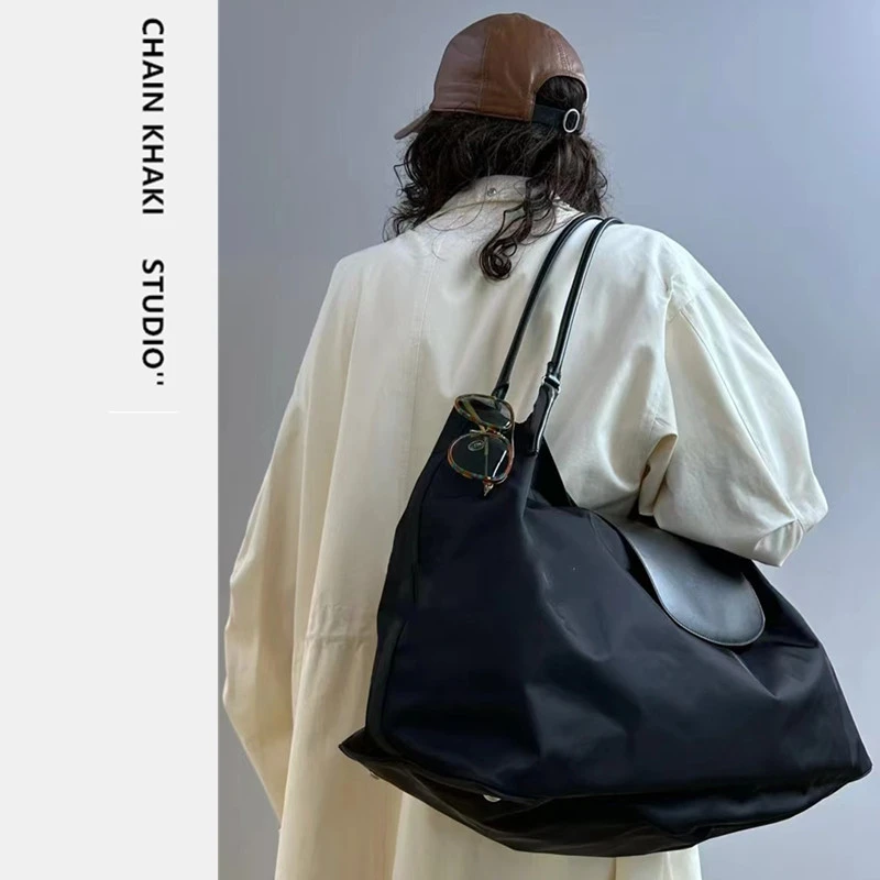 防水牛津布大包欧美时尚单肩包时尚休闲网红包潮流韩版小众男女包