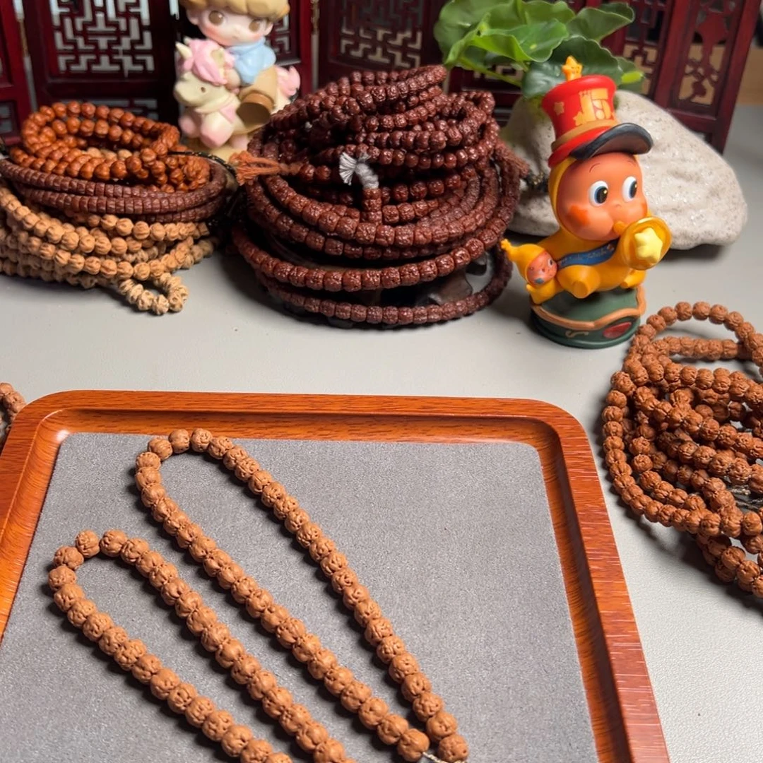 米***墨吊坠金刚菩提小佛手