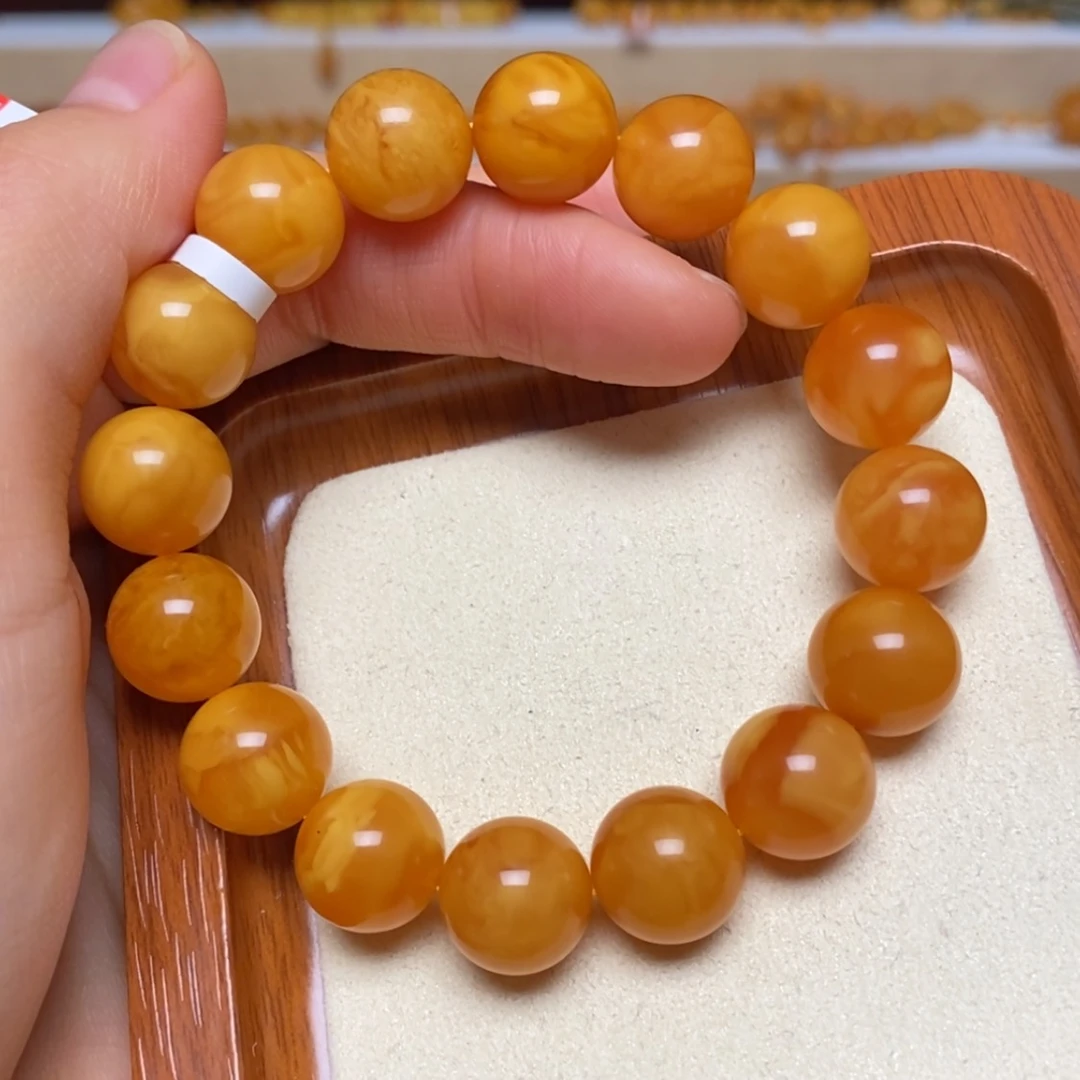 【闪购商品】未镶嵌蜜蜡手链手串