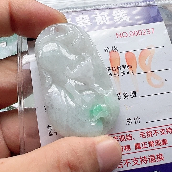 颈饰未镶嵌翡翠廖****?