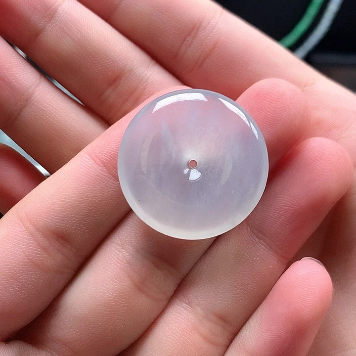 翡翠未镶嵌颈饰天然
