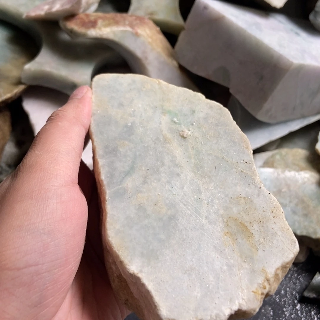 翡翠未镶嵌挂件天然翡翠