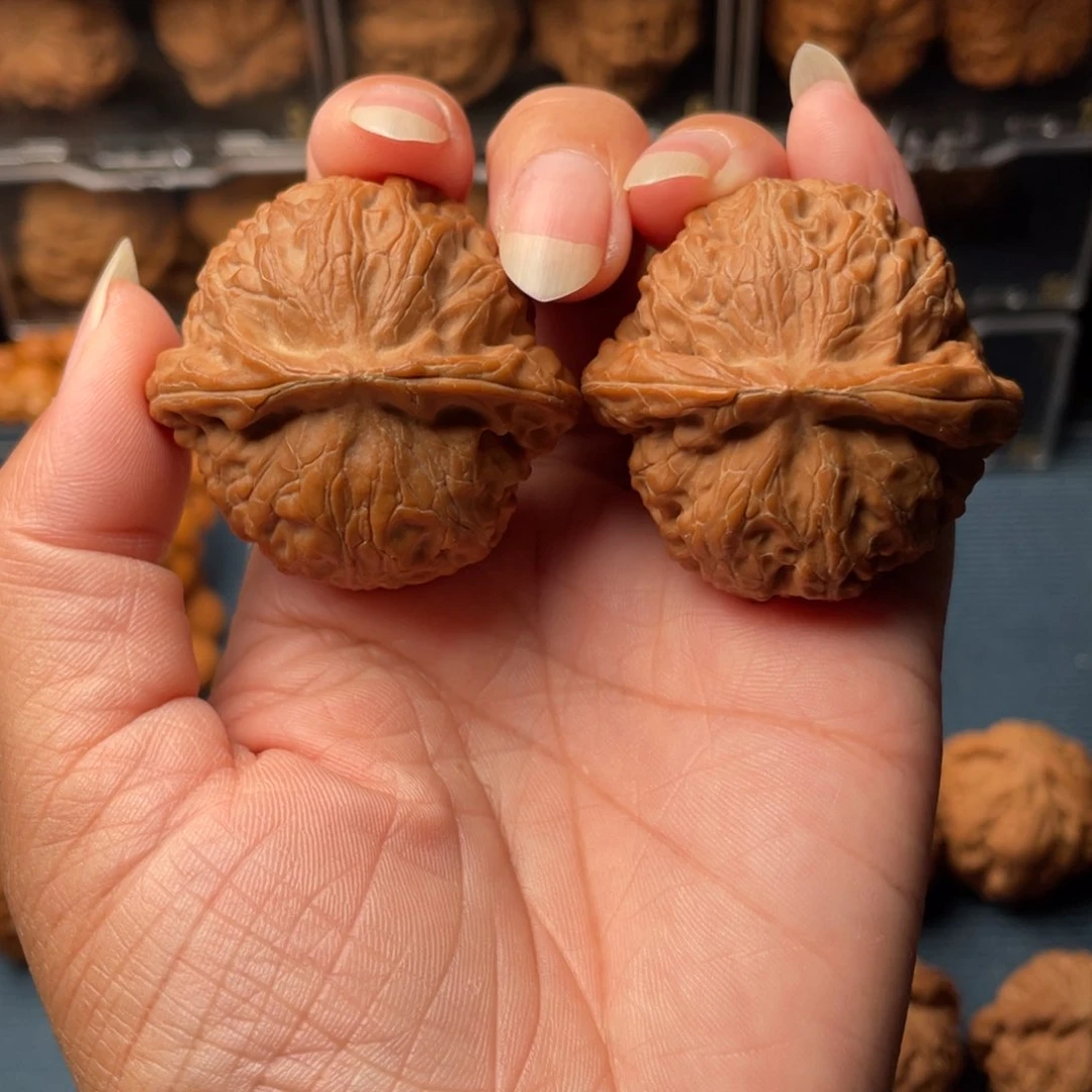 文玩核桃把件42宫灯