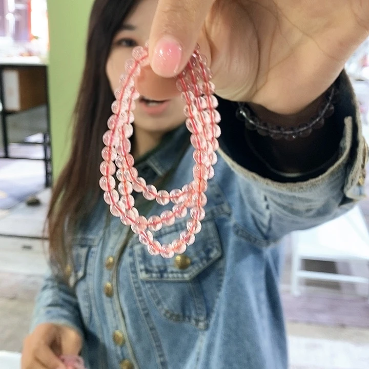 【闪购商品】烟晶手链未镶嵌水晶