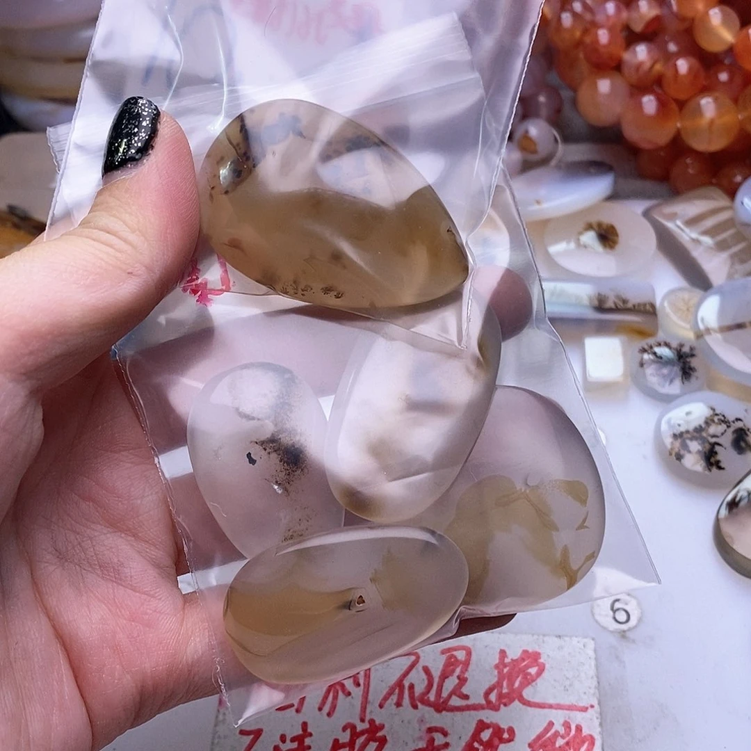 玛瑙/玉髓珠宝奇石未镶嵌漂*