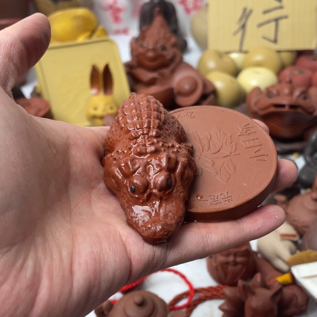 紫砂茶宠紫砂瑕疵