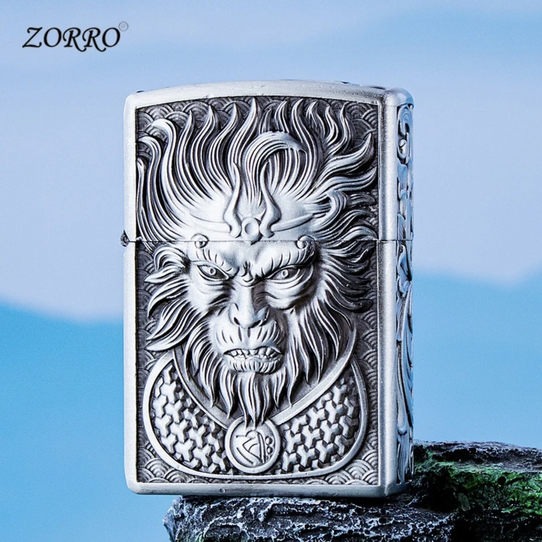 浮雕悟空煤油打火机（需自行加油）z