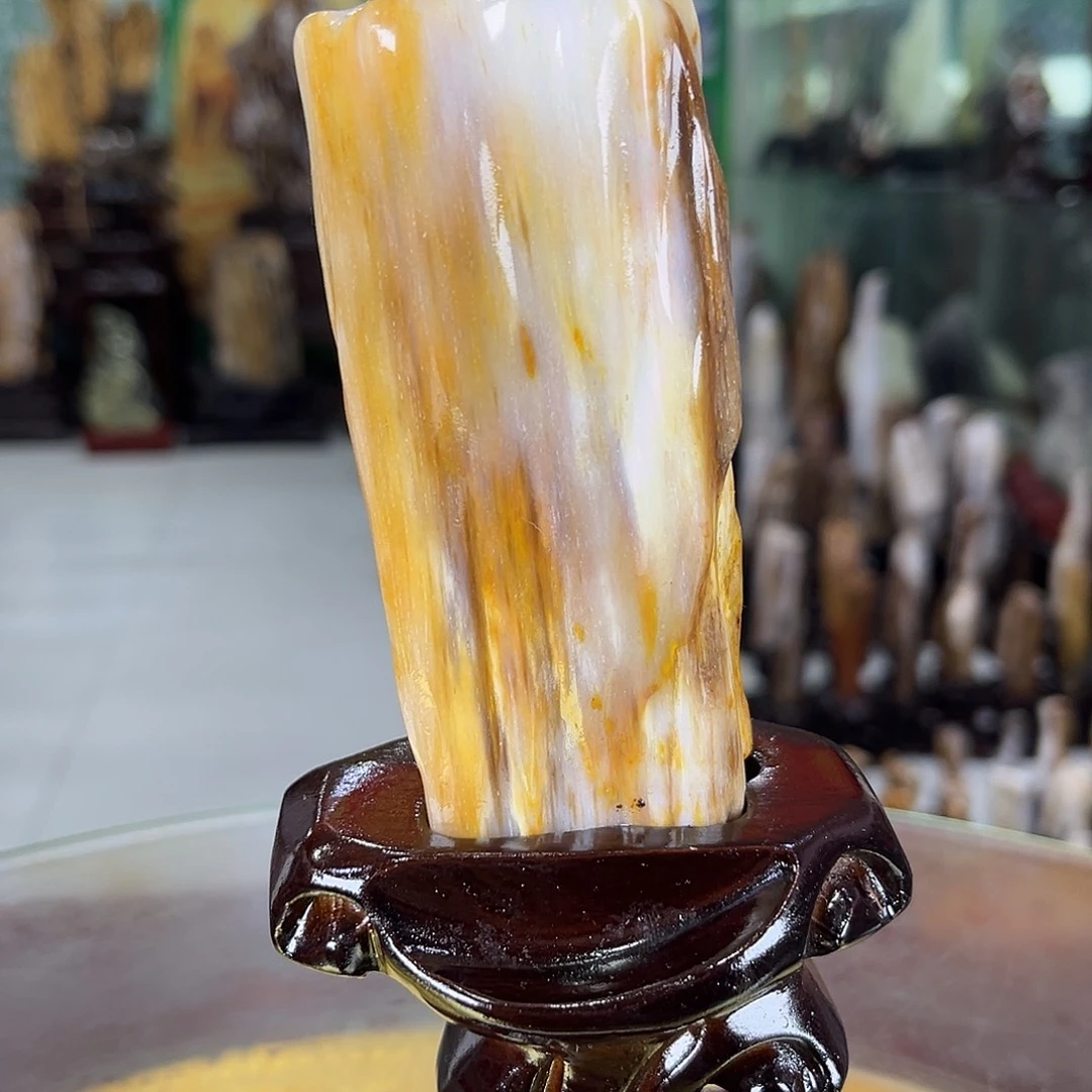 硅化玉未镶嵌珠宝奇石