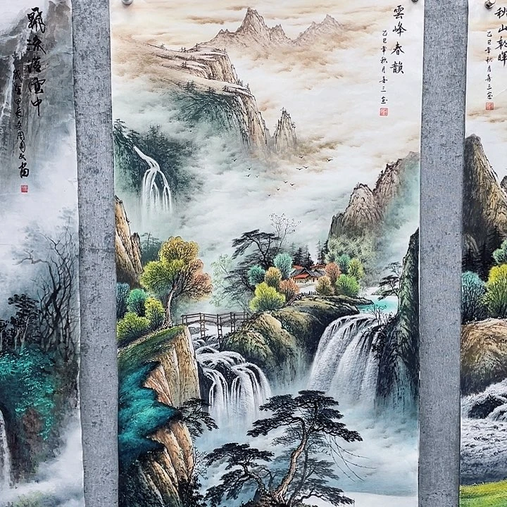 国画源****窗绘画作品黄喜三画芯