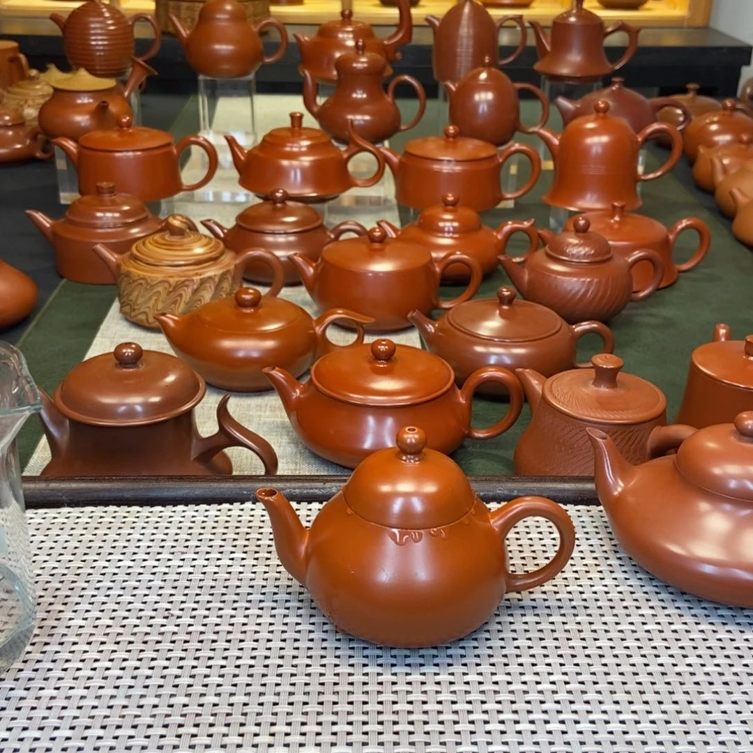归***秋紫砂茶壶潮州手工艺