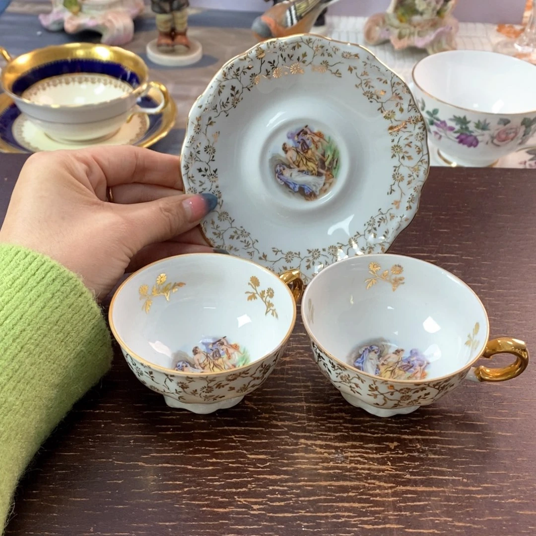 巴伐利亚欧洲瓷器水晶瓷偶