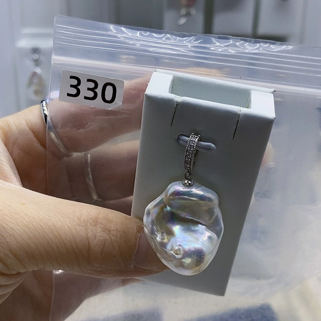 颈饰合金淡水珍珠