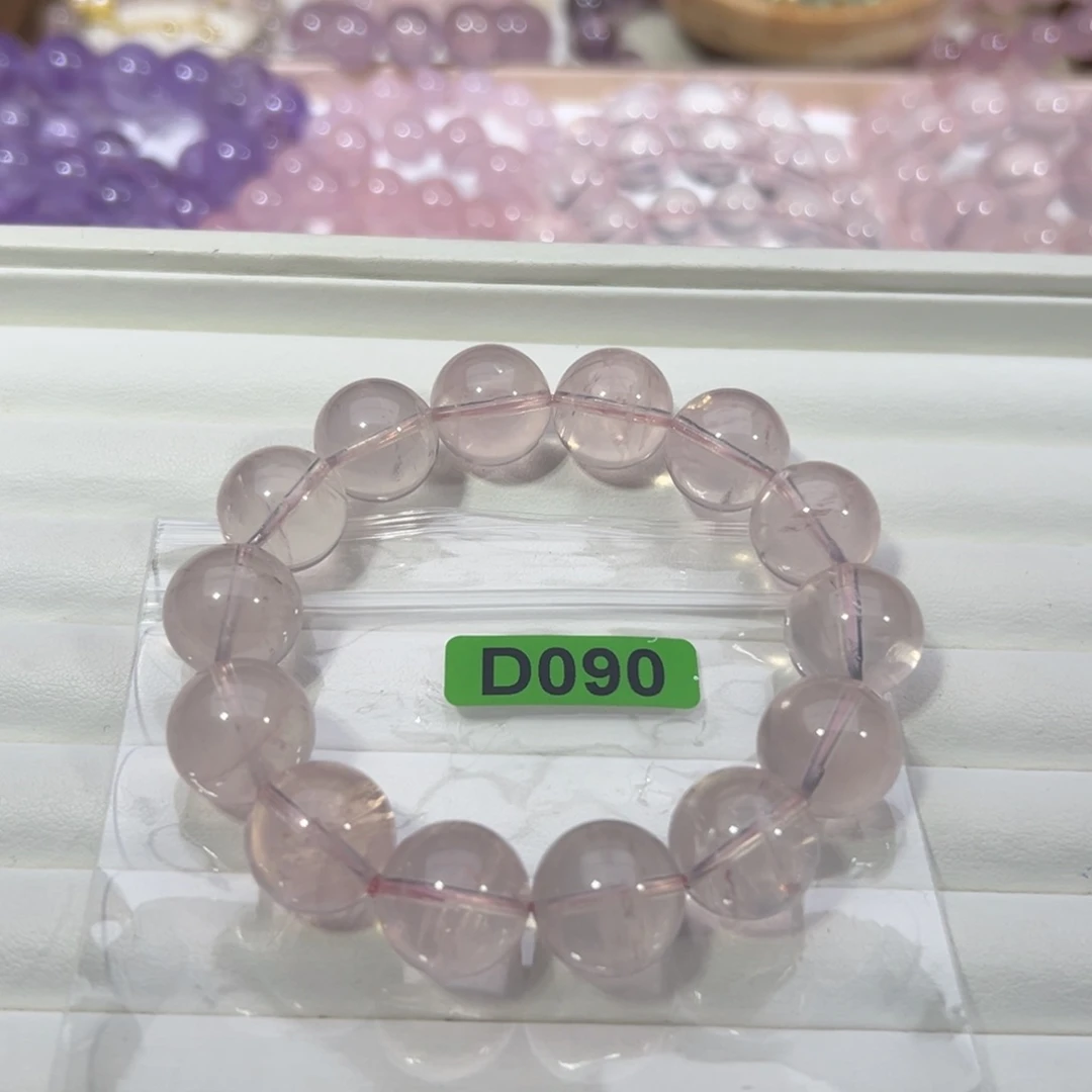 水晶手链未镶嵌莫桑比克粉水15