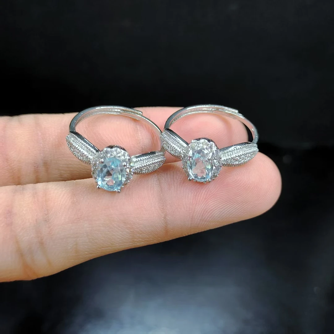 【龙龙严选】托帕石蛋面戒指y8【多样性发其一】约6-4mm