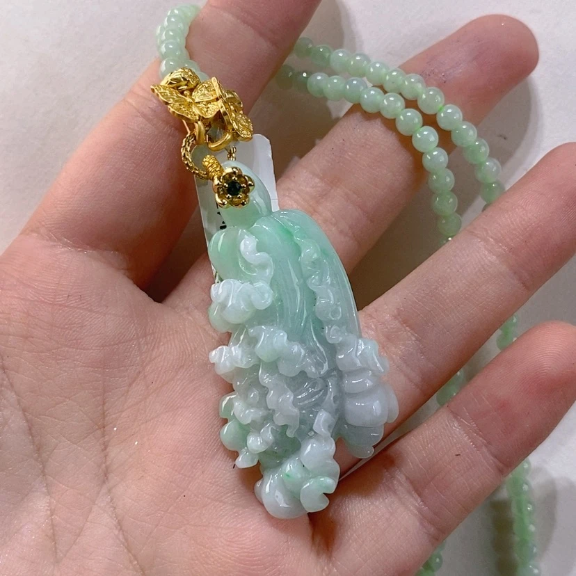 【闪购商品】翡翠未镶嵌颈饰吊坠