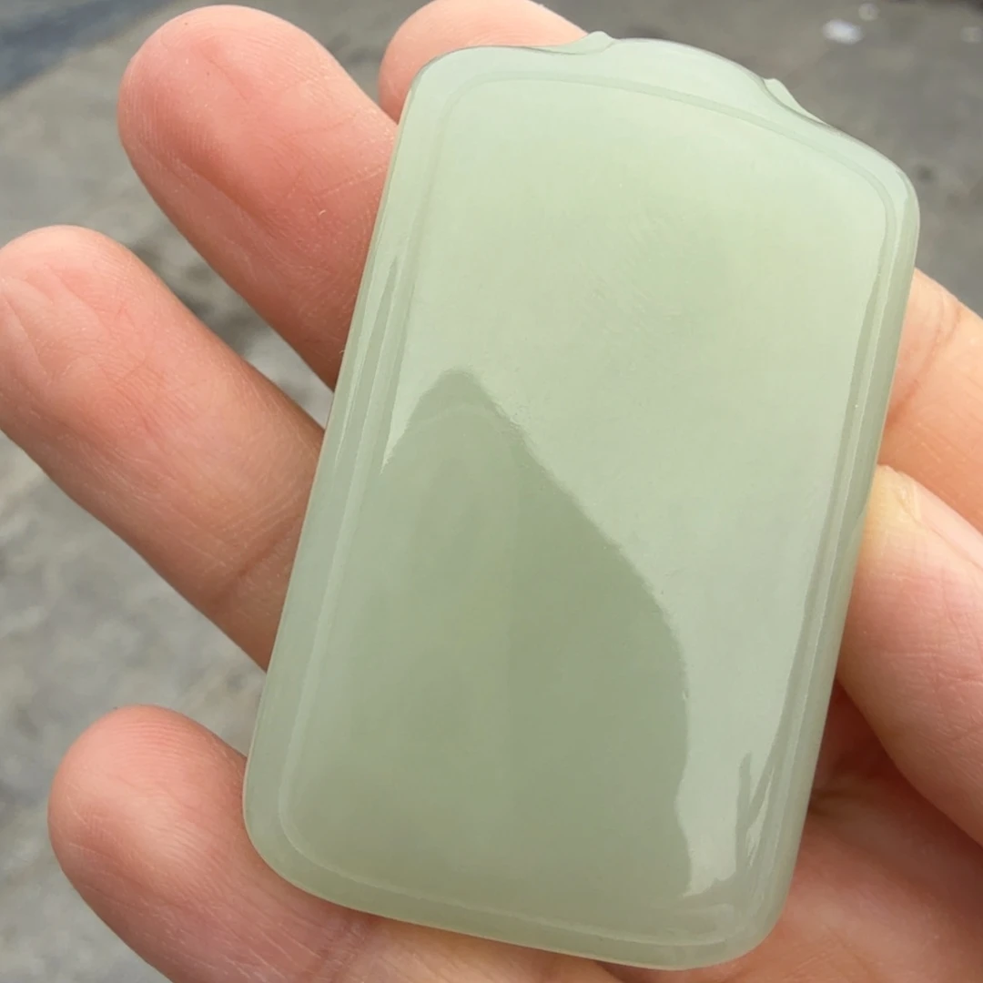 和田玉未镶嵌颈饰青海料晴水无事牌姜帅多样性拍一发一