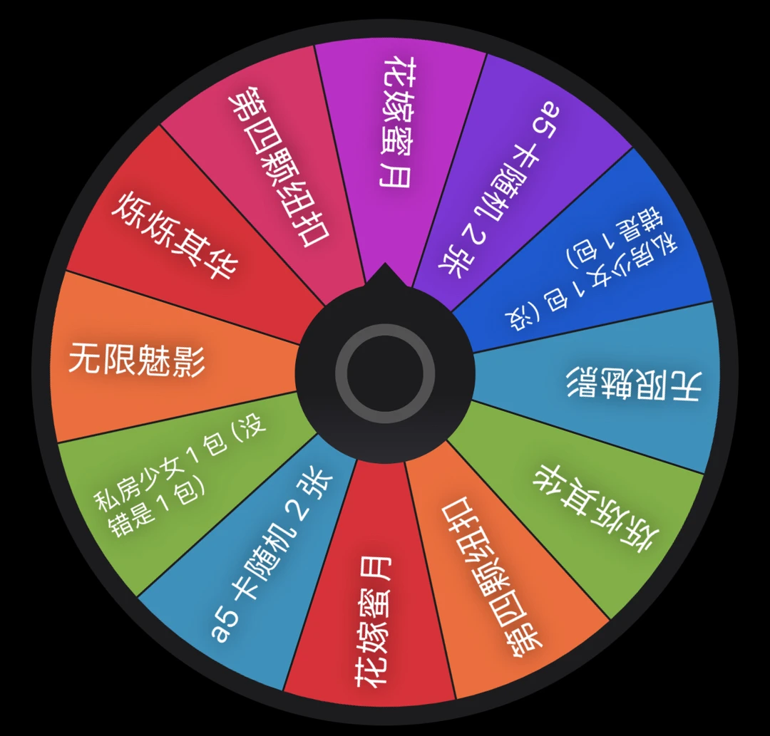 （新人浮浮）不要自行车版 转盘 魅卡合集