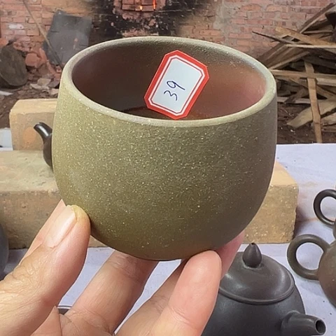 戬谷龙窑柴烧茶杯39
