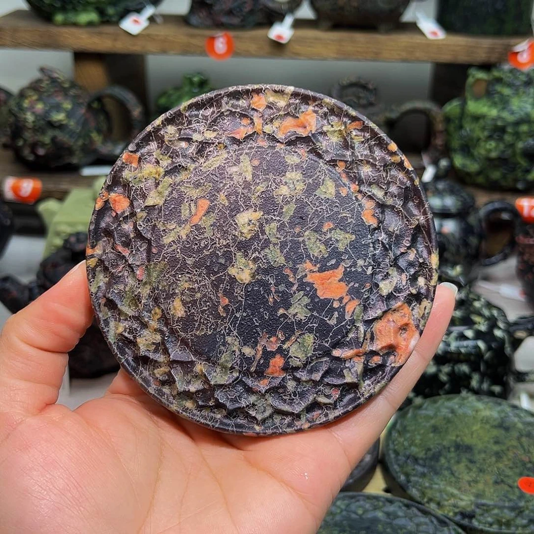 石材梅花石安山玉