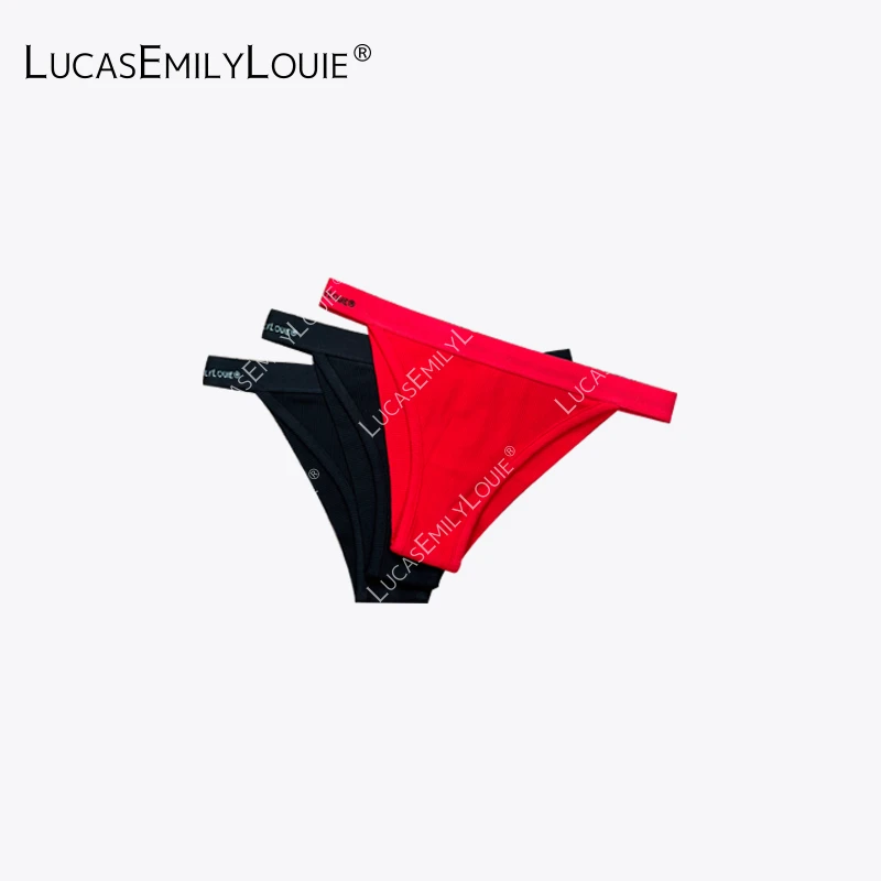 LUCASEMILYLOUIE 欢姐0220提花腰边纯棉窄边短裤250194