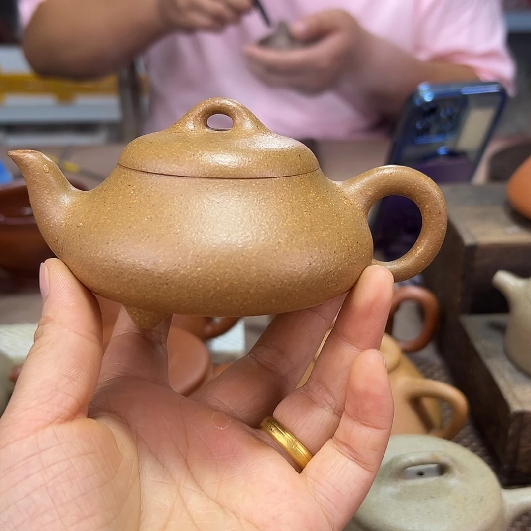 茶壶紫砂汉棠170cc宜兴紫砂