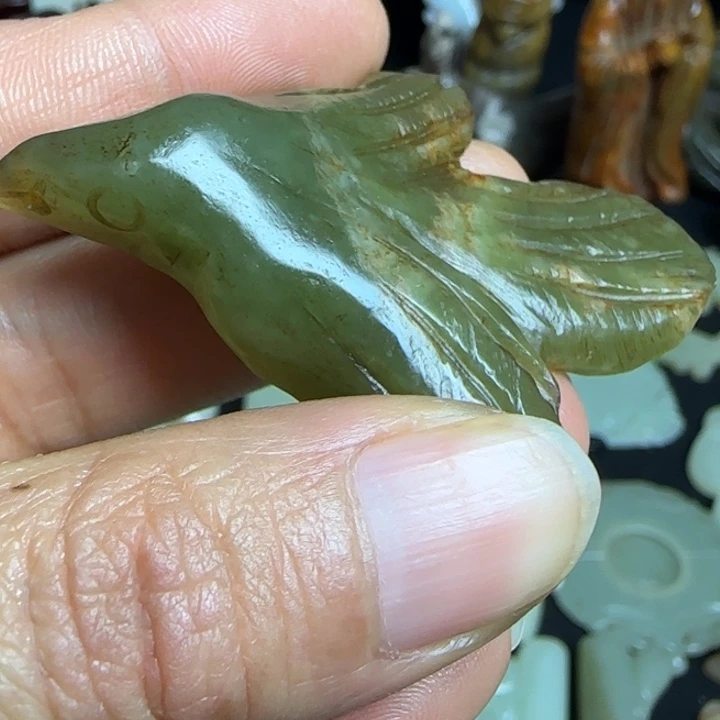 和田玉（糖玉）挂件未镶嵌田****店