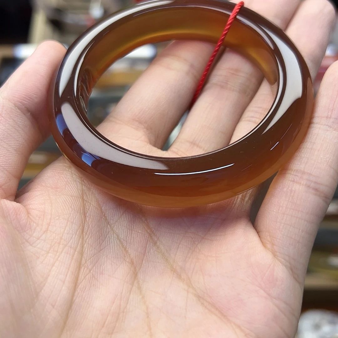 赛***鱼玛瑙/玉髓未镶嵌手镯