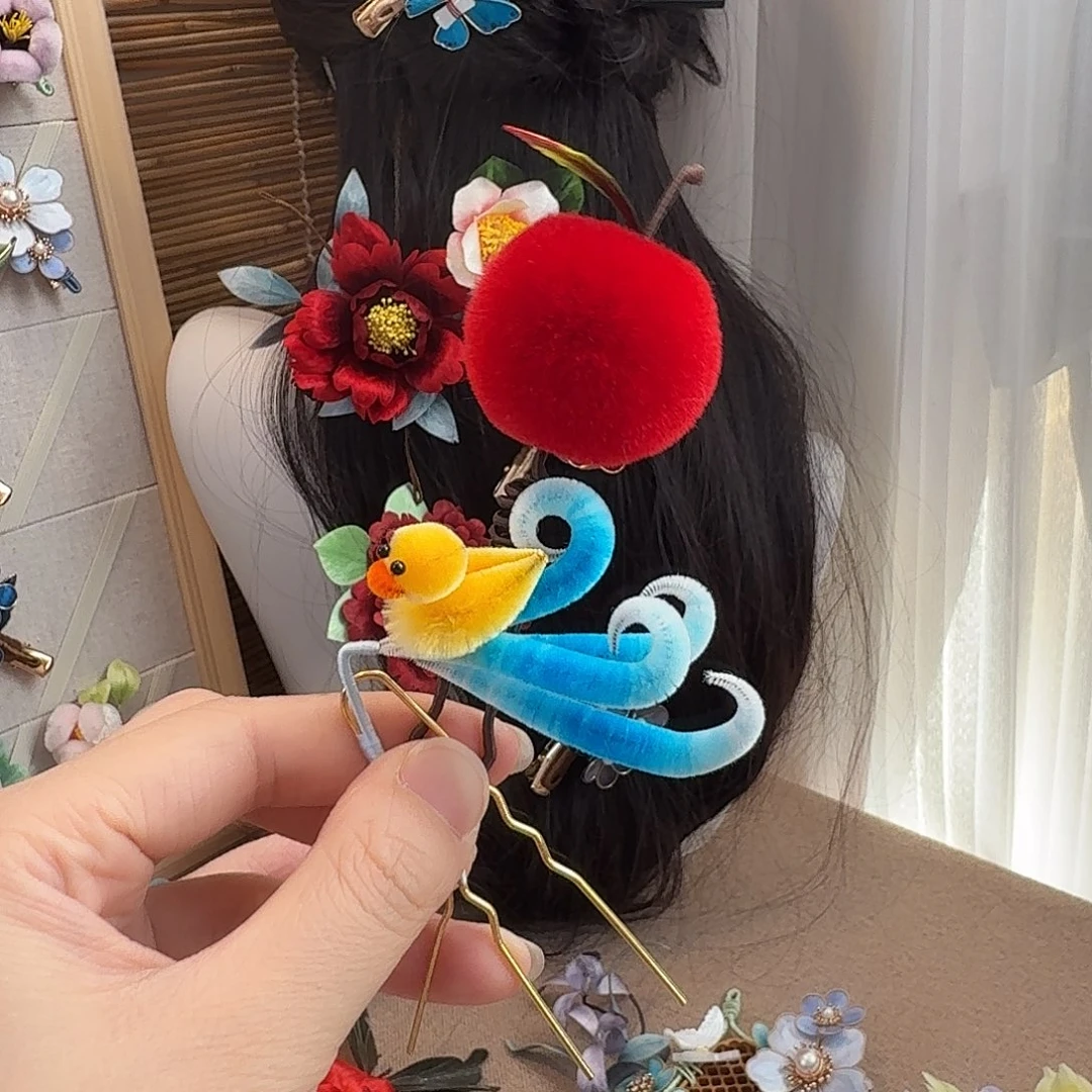 绒花清仓59选一109选二