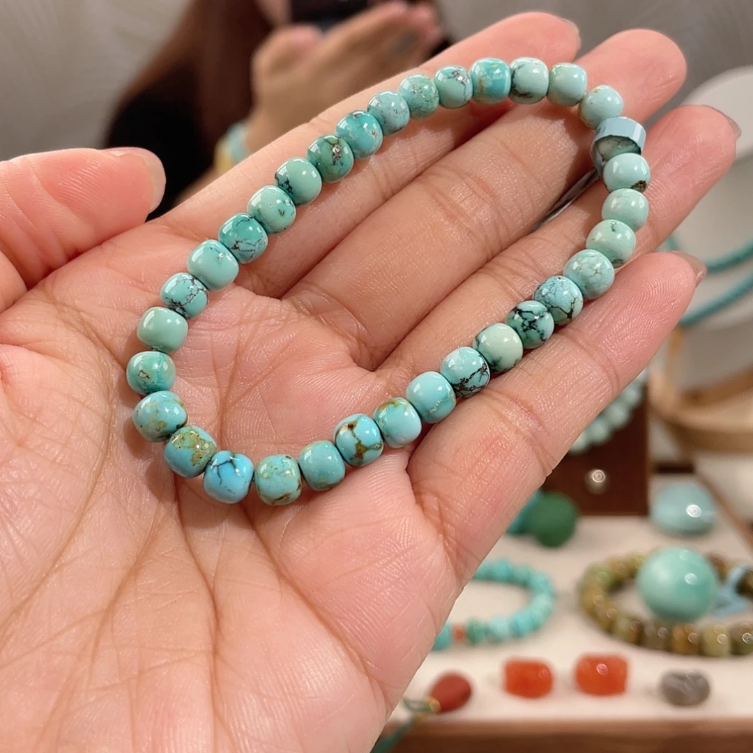 绿松石未镶嵌福利单圈卡6