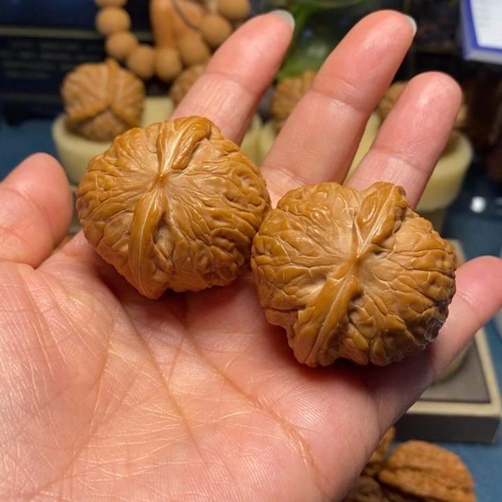 【闪购商品】把件文玩核桃乾隆磨