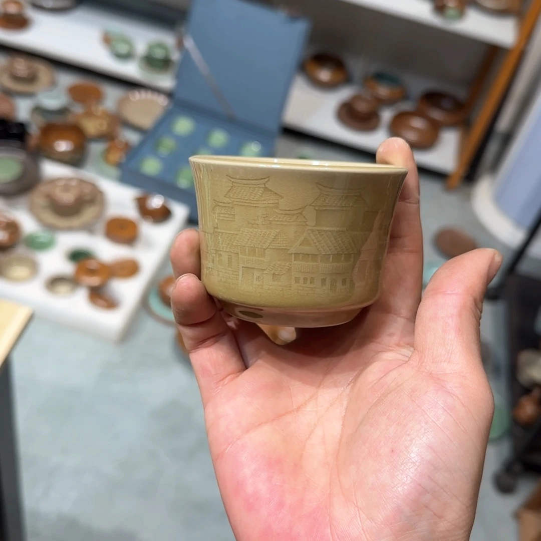 小金茶具青瓷茶器