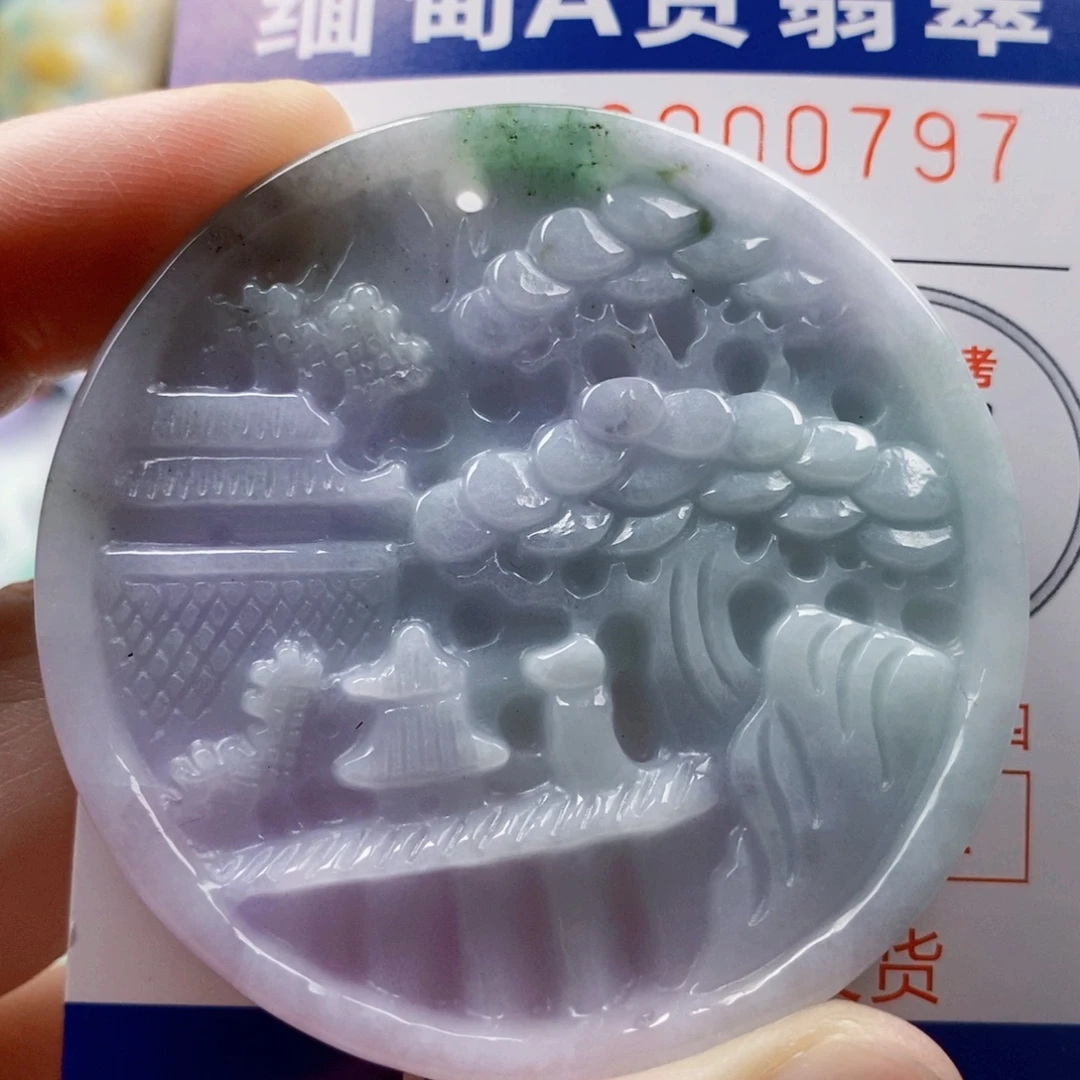 吊坠(不含链)未镶嵌翡翠