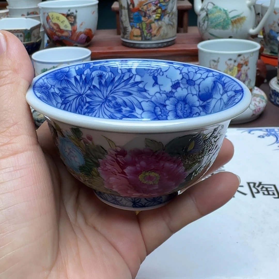 景德镇手工手绘展示