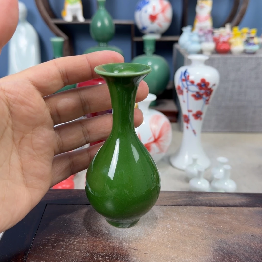 陶瓷手工小花器摆件