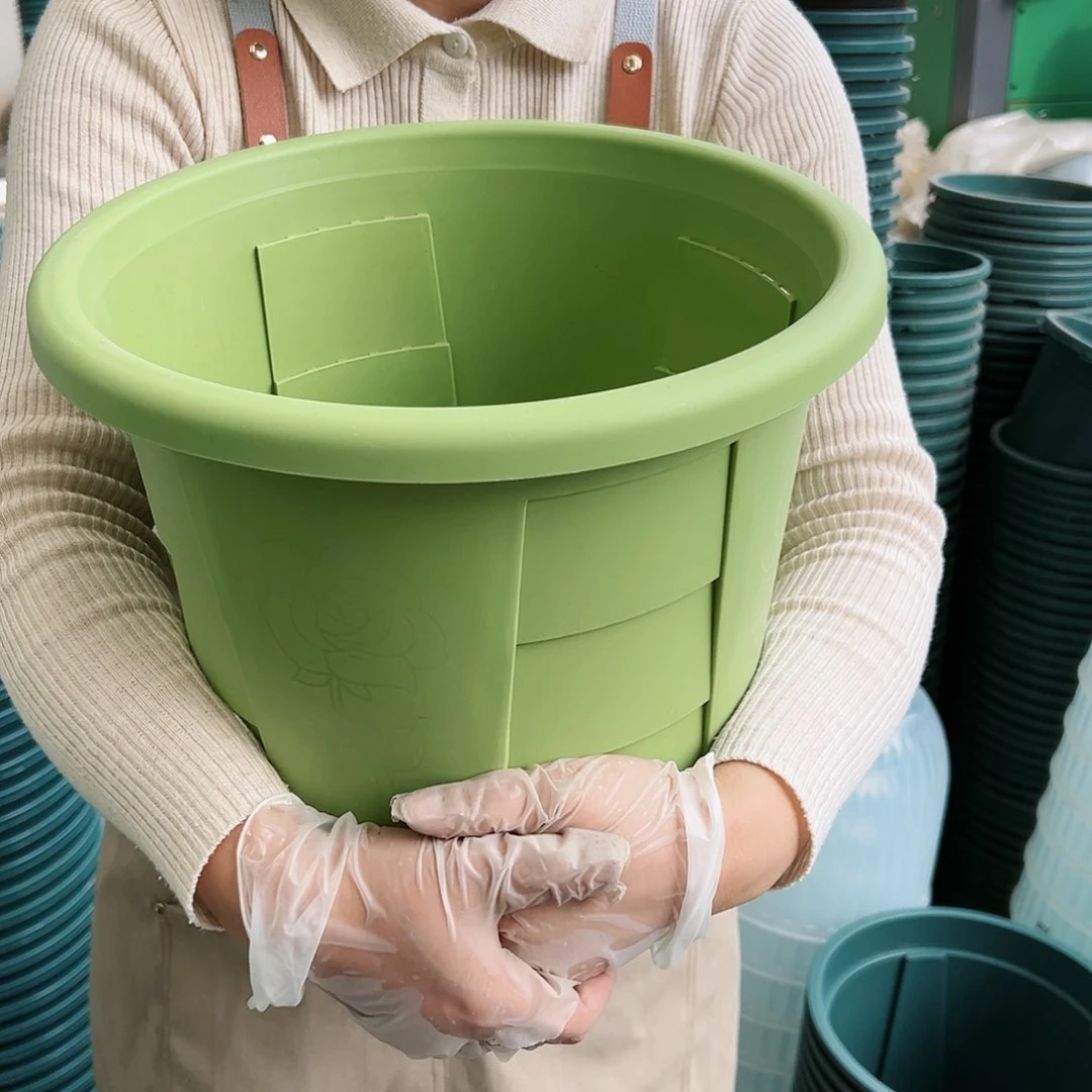 树脂玫瑰320#果绿色5个无托