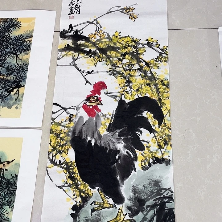 国画张圣敏先生纯手绘作品